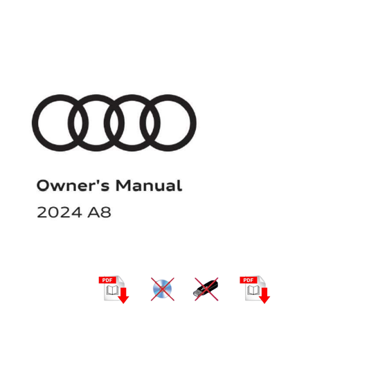 2024 Audi A8 Owner's Manual User Guide