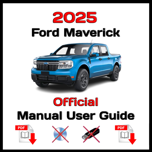 2025 Ford Maverick Official Manual User Guide