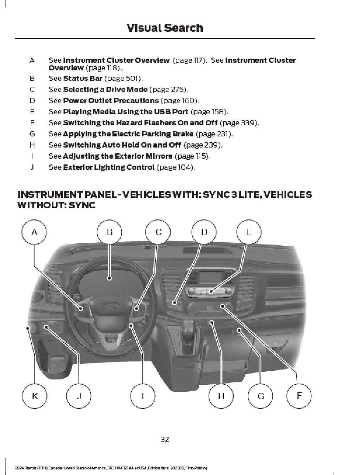 2024 Ford Transit Official  Manual User Guide