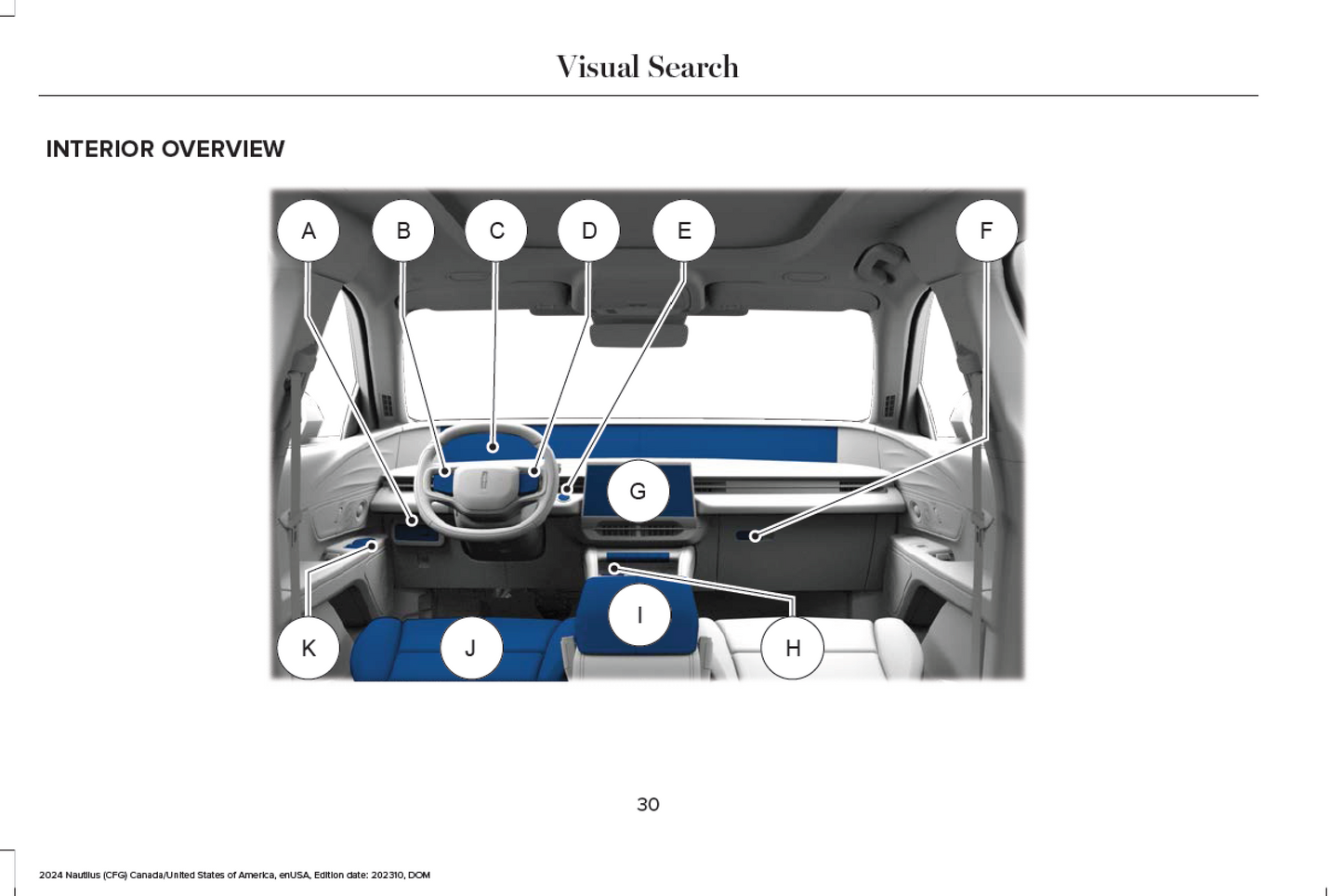 2024 Lincoln Nautilus Official  Manual User Guide