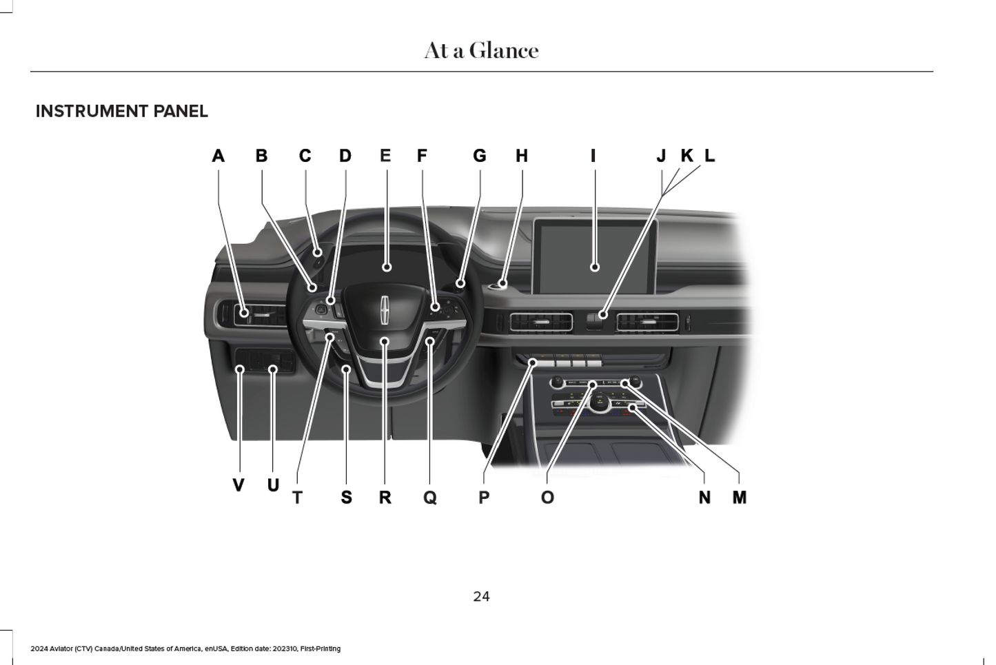 2024 Lincoln Aviator Official Manual User Guide