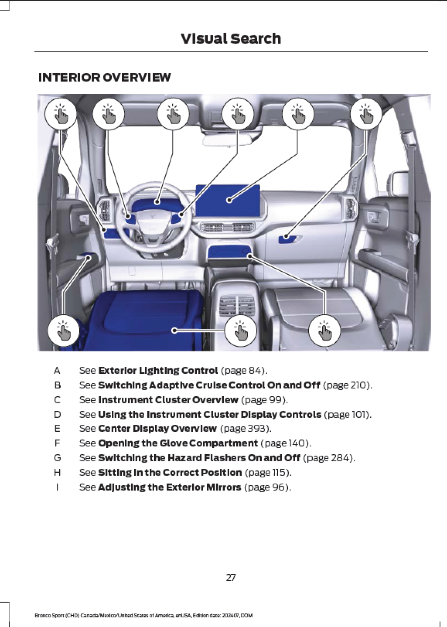 2025 Ford Bronco Sport Official Manual User Guide