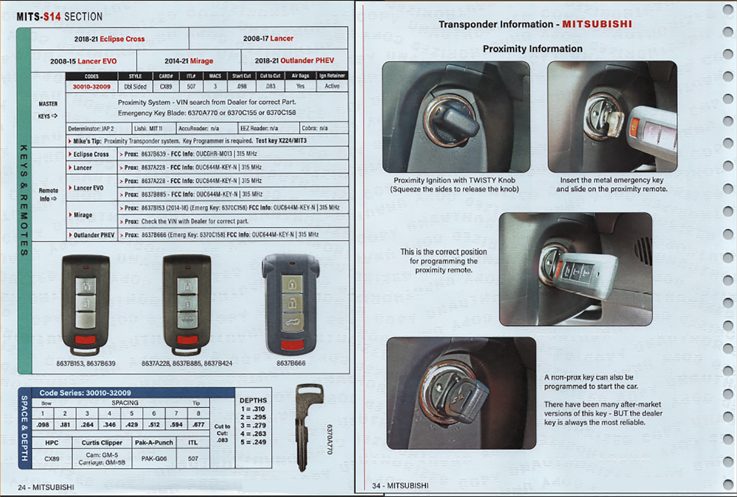 Automotive Locksmith Key Guide - Asian Vehicles Book Key Fob Programming Instructions (Digital Download)