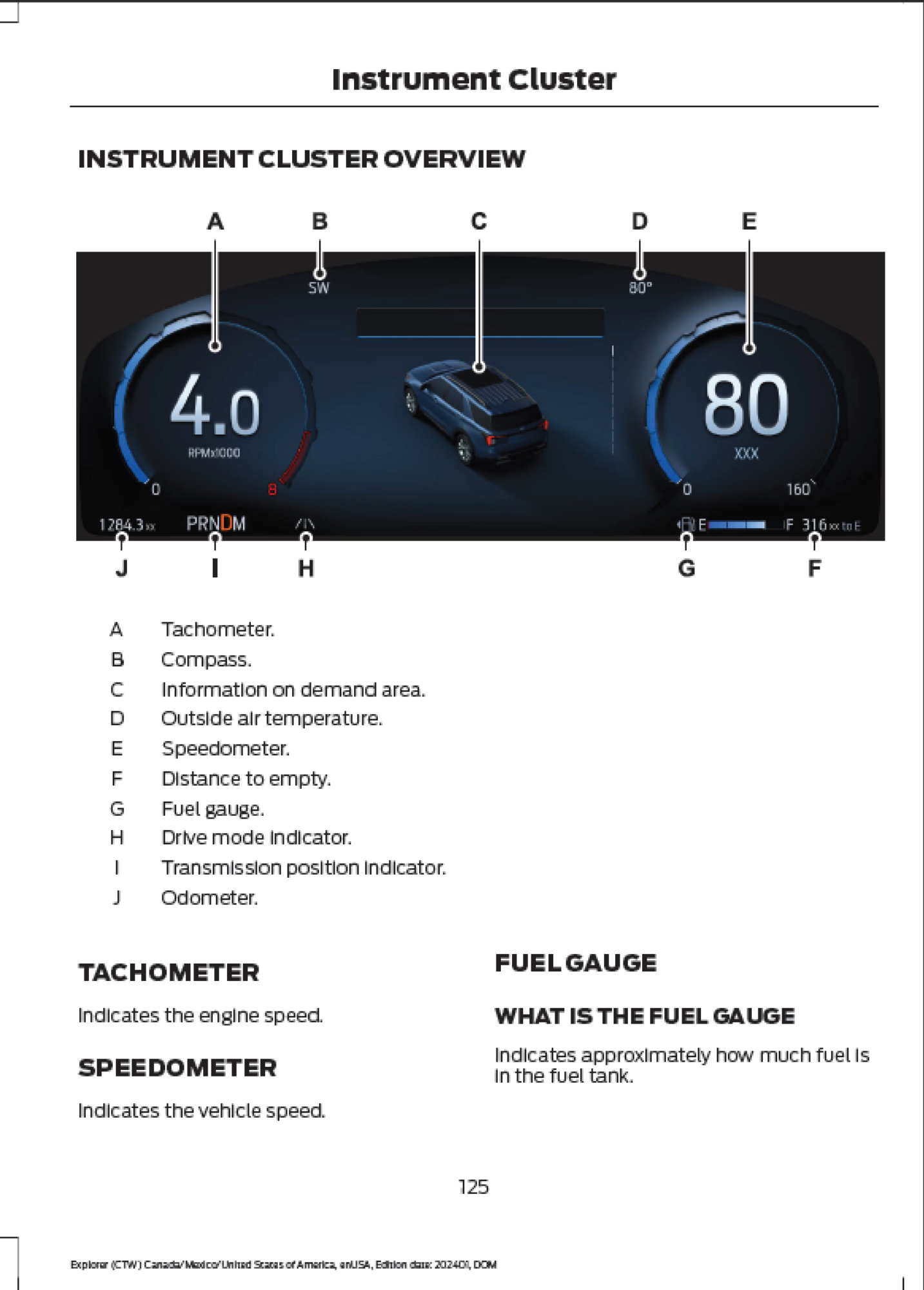 2025 Ford Explorer Official Manual User Guide