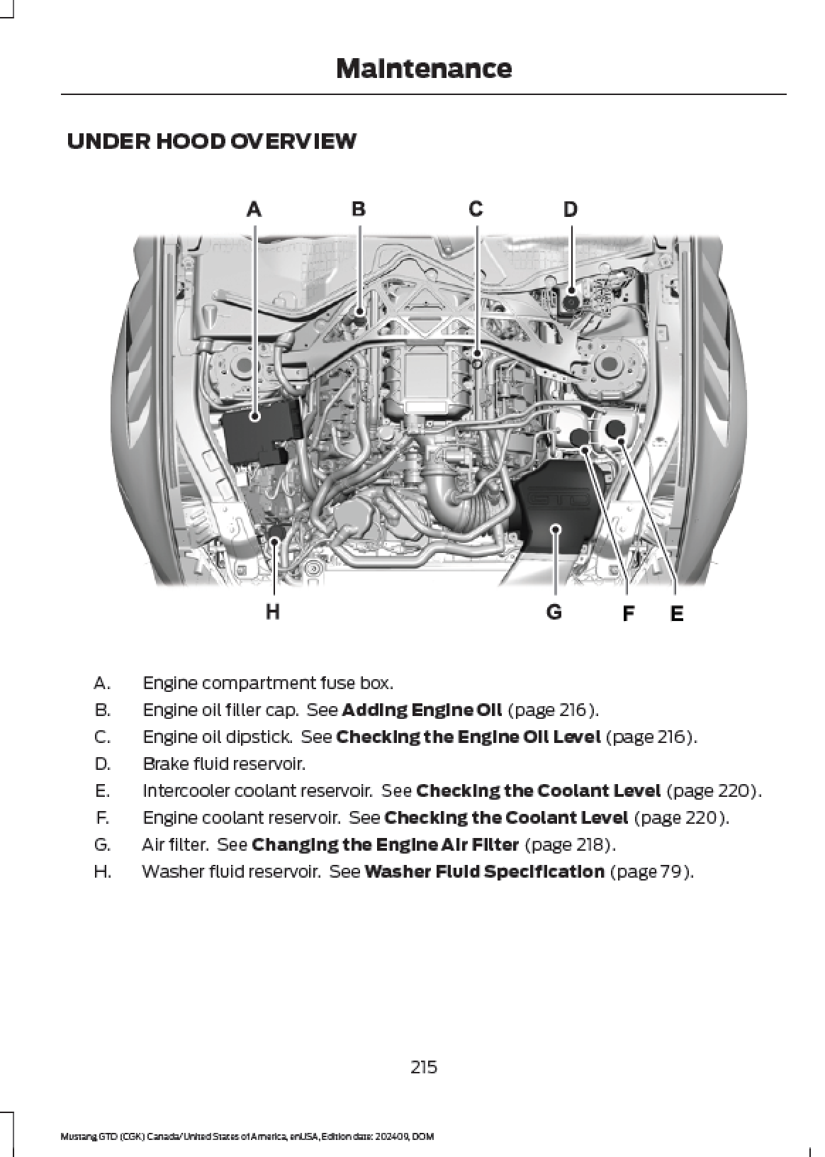 2025 Ford Mustang GTD Official Manual User Guide