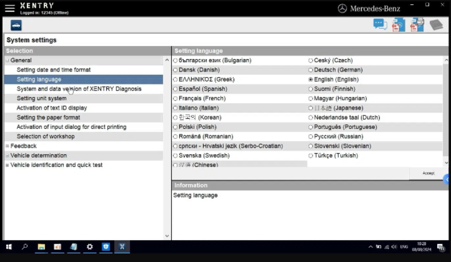 Xentry Openshell Mercedes XDOS 12.2024 Latest Version Unlimited Use On Computers