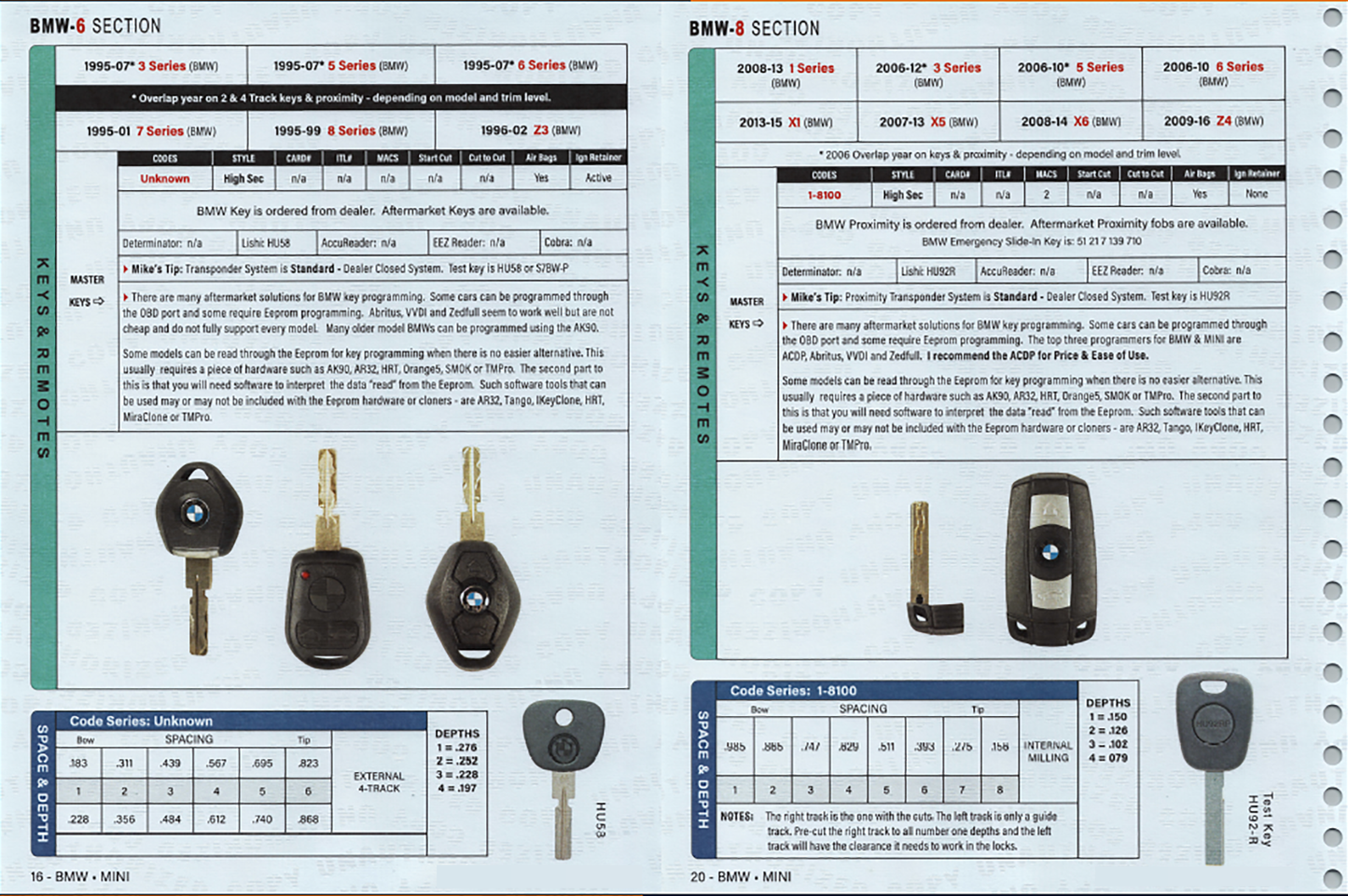 Automotive Locksmith Key Guide - European Vehicles Book Key Fob Programming Instructions (Digital Download)