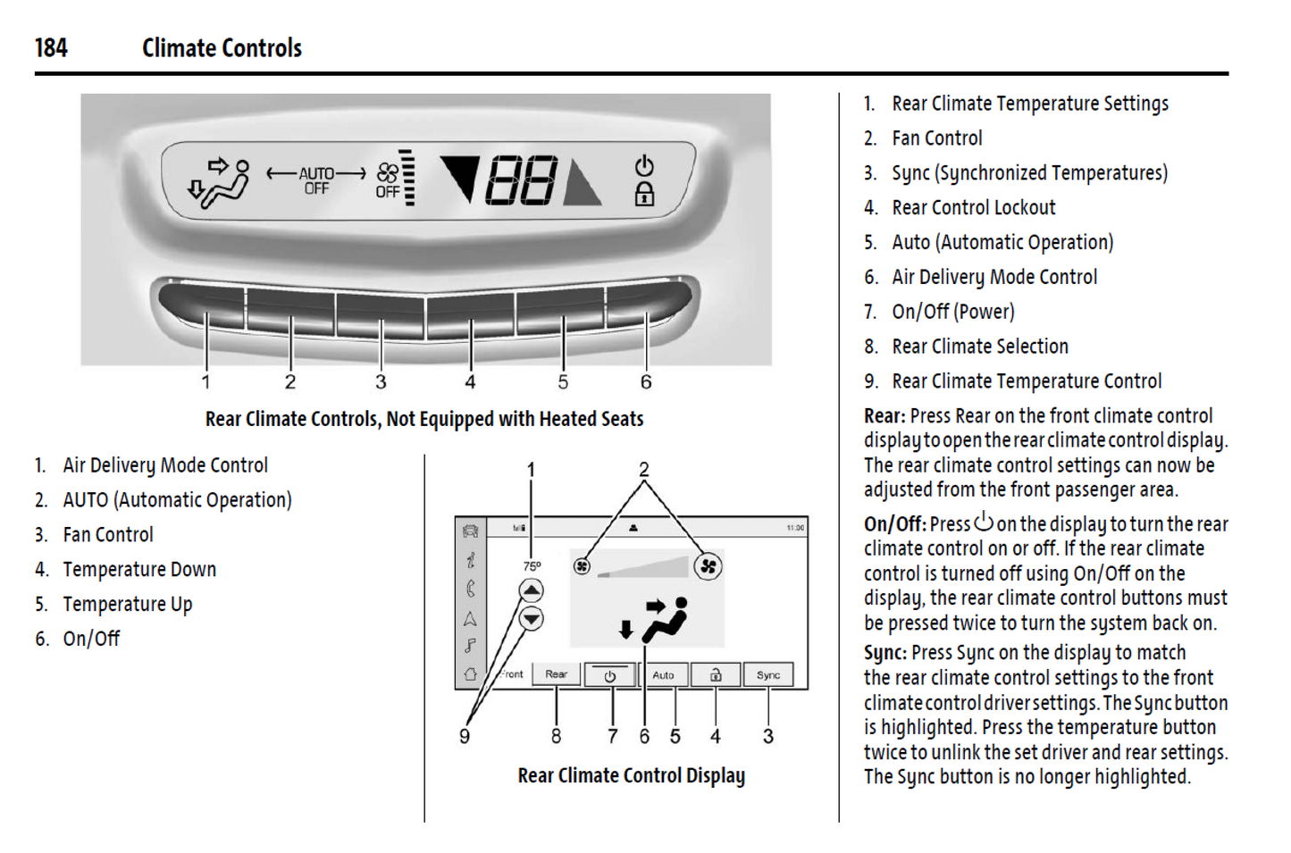 2025 Cadillac XT6 Official Manual User Guide