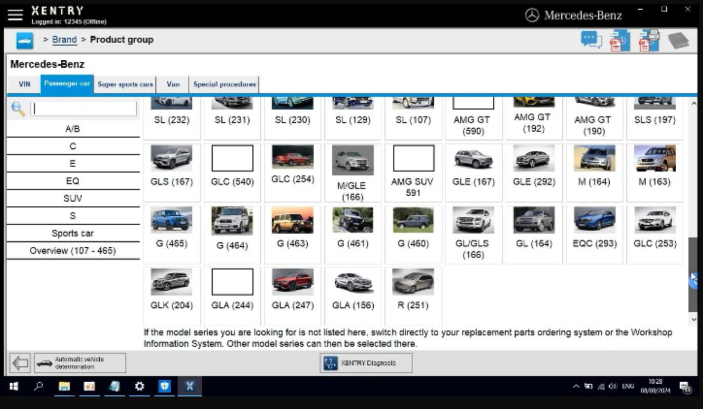 Xentry Openshell MB Star C4 C5 C6 SDConnect 09/2024 Unlimited Install On Computers