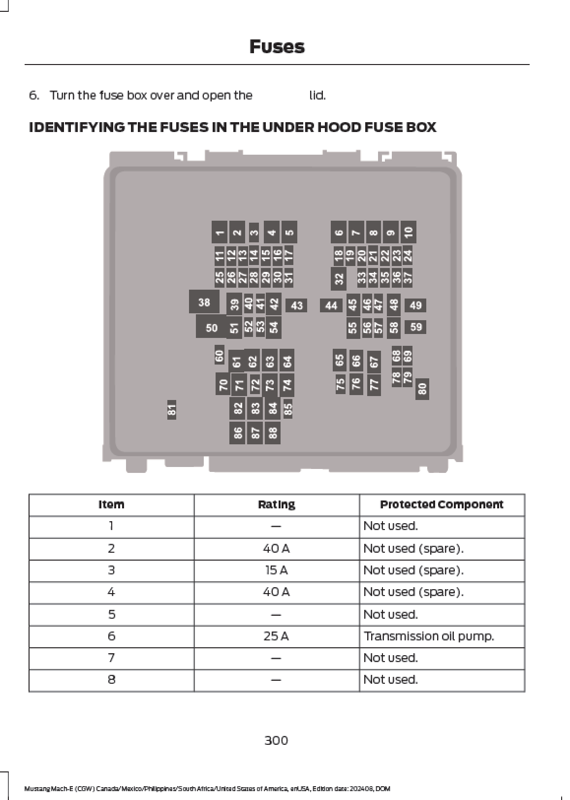 2025 Ford Mustang MachE Official Manual User Guide