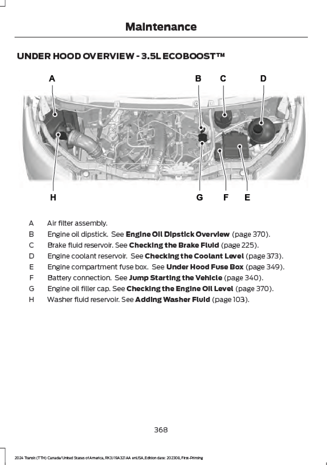 2024 Ford Transit Official  Manual User Guide
