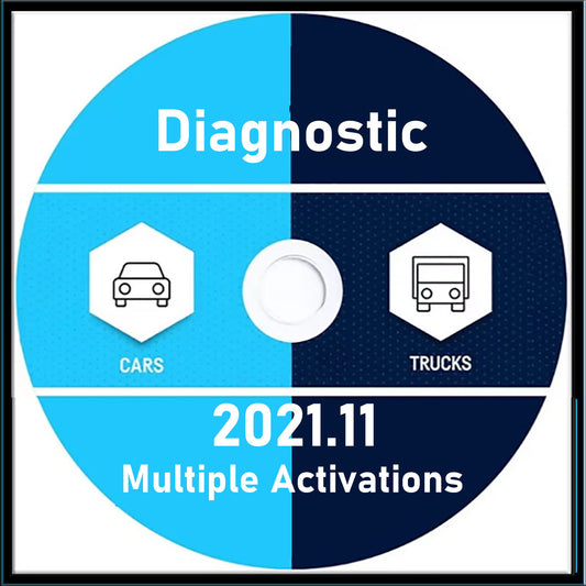 Version 2021.11 Cars & Trucks Diagnostic Software Programming Coding And Adaptation Functions Unlimited Install On Computers