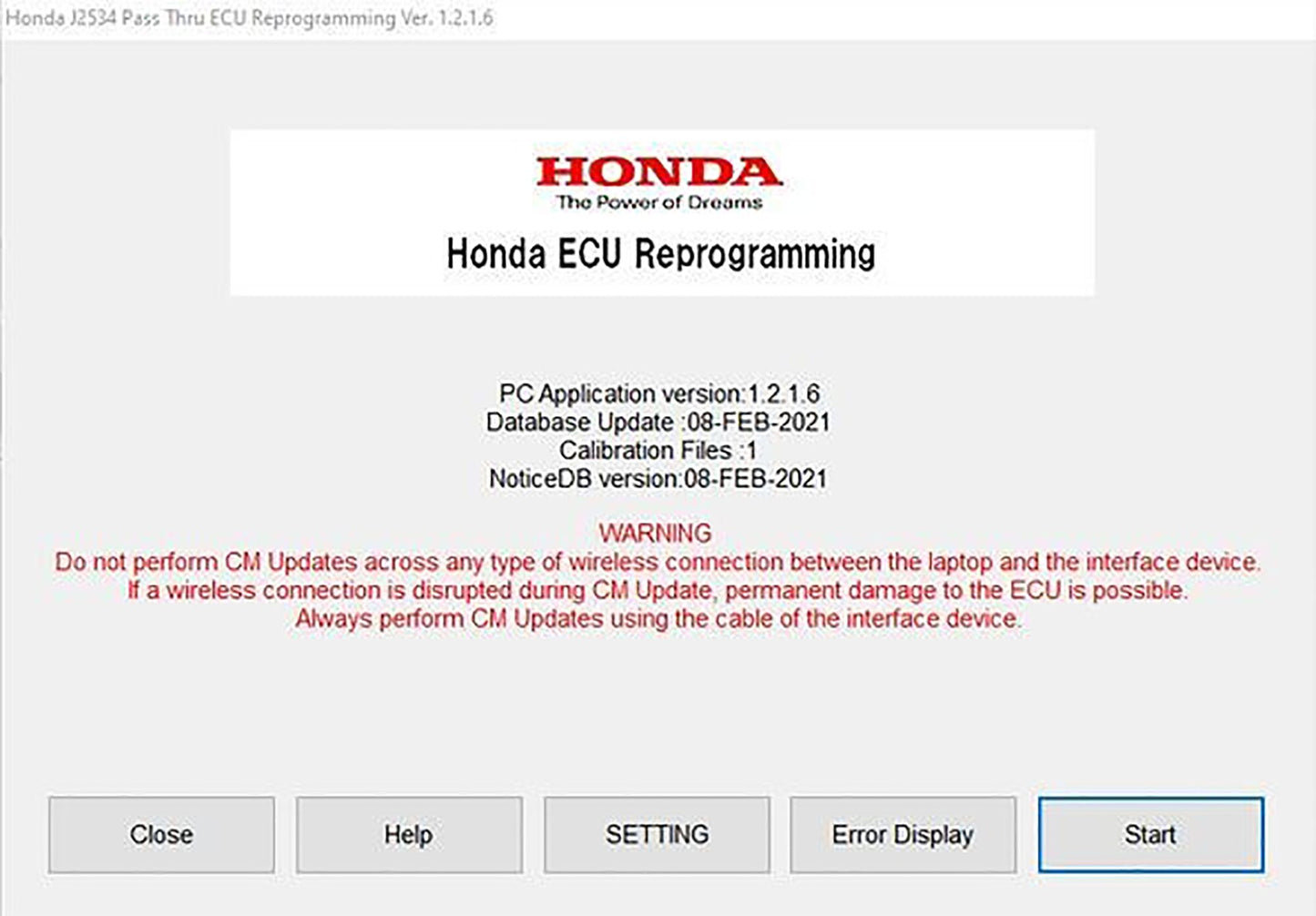 Honda 08.2021 Software Diagnostic & Programing Run On Vmware (Virtual Machine) Ready To Use On Multiple Computers