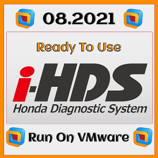 Honda 08.2021 Software Diagnostic & Programing Run On Vmware (Virtual Machine) Ready To Use On Multiple Computers