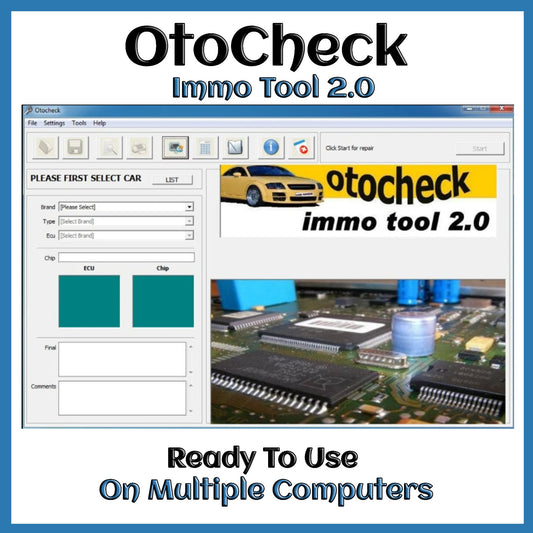AutoCheck Immo Cleaner Newest  Advanced Immo Repair System for Immobilizer  Ready To Use On Multiple Computers