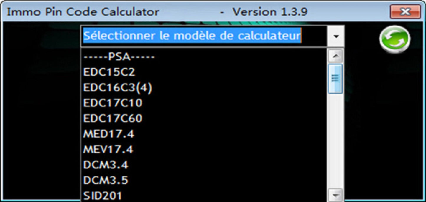 Universal Software Immo Pin Code To Decode Pin Code By Dump On Many Ecu's For Psa Vag Opel And Fiat