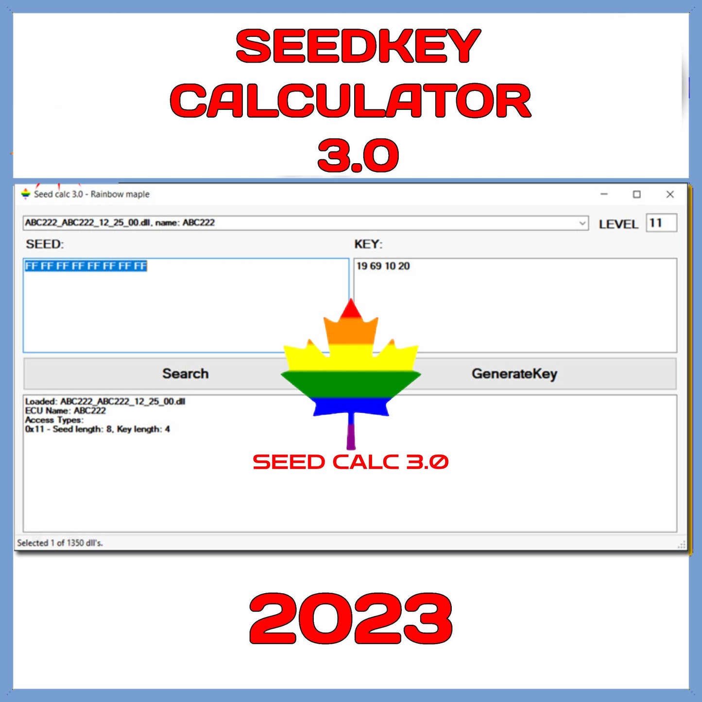Seed Key 3.0 Calculator Work For DTS Monaco 9/8 And Vediamo 5/4 Unlimited Use On Computers