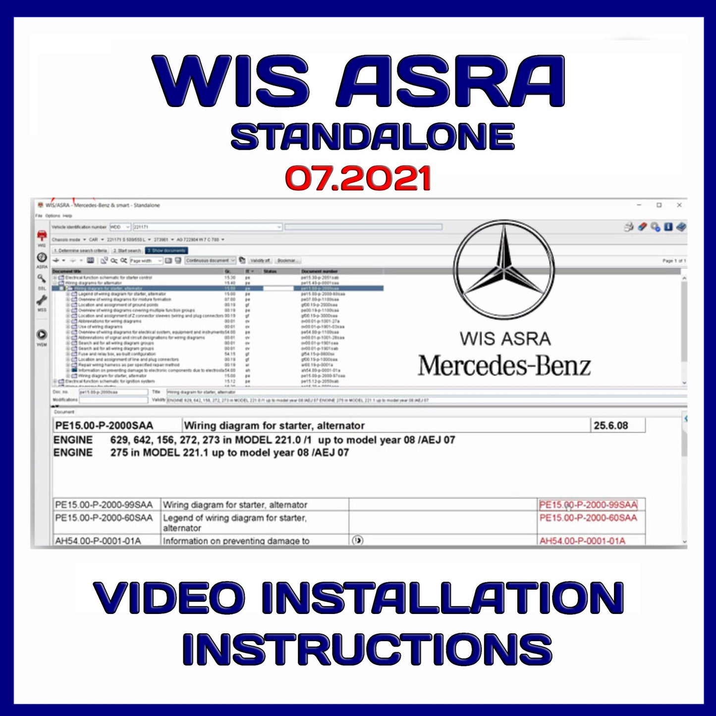 WIS ASRA Standalone 07.2021 Workshop Repair Manual & Information System With Video Guide