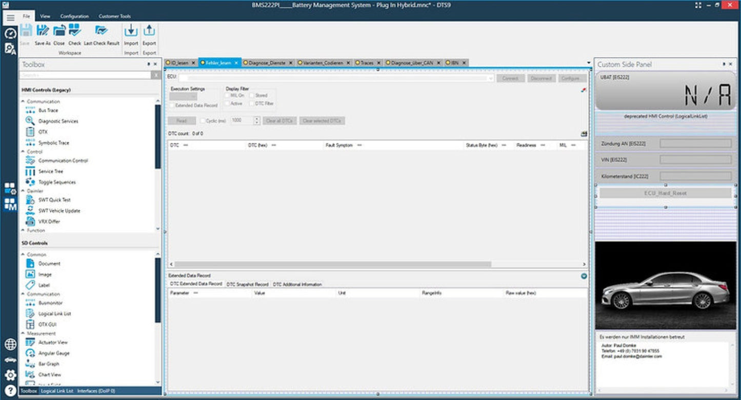 DTS Monaco 9.02 Mercedes Coding Software With Project 2023 Can Be Installed On Multiple Computers