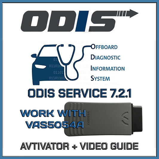 ODIS Service 7.2.1 Multilingual Automotive Diagnostic Software