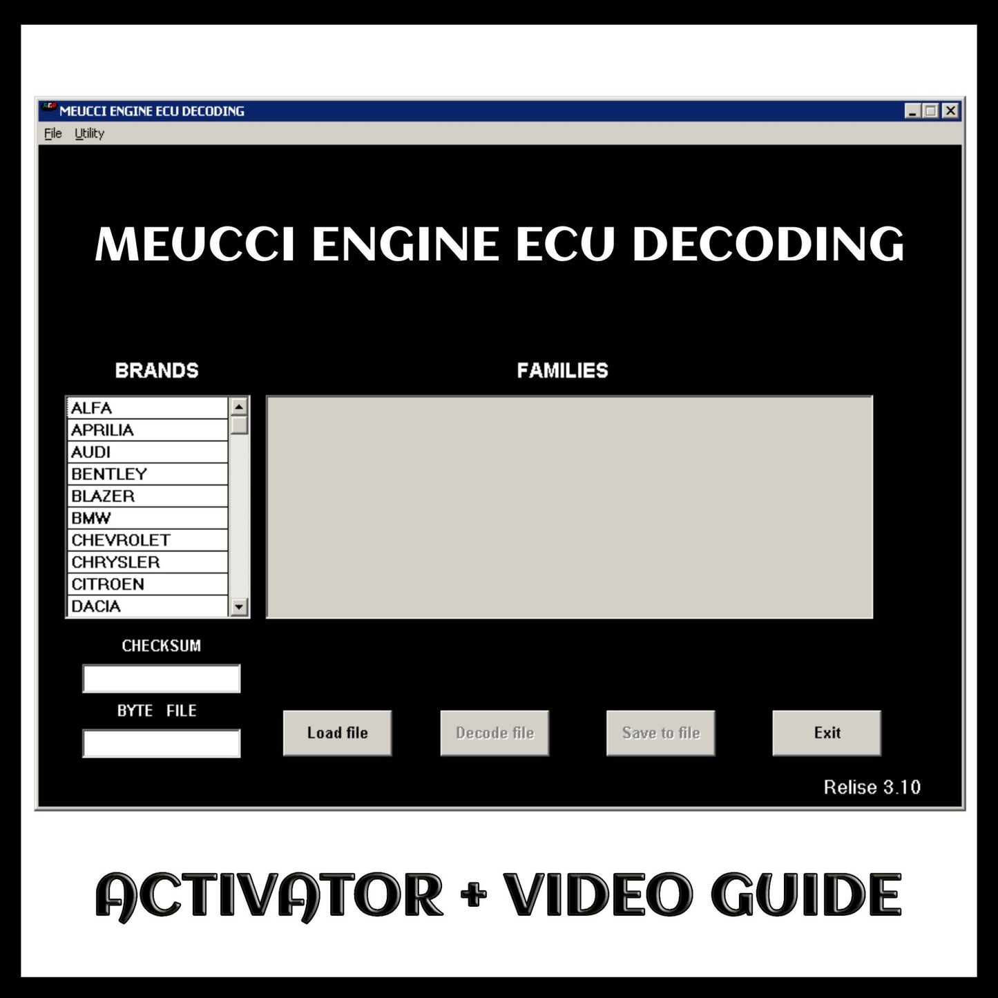Software Engine Ecu Decoding Advanced Immobilizer Tool Used To Repair Immobilizer Problems
