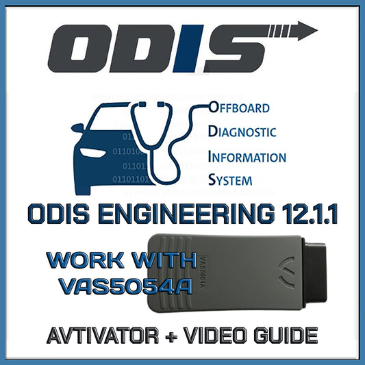 ODIS Engineering 12.1.1 Multilingual Automotive Diagnostic Software