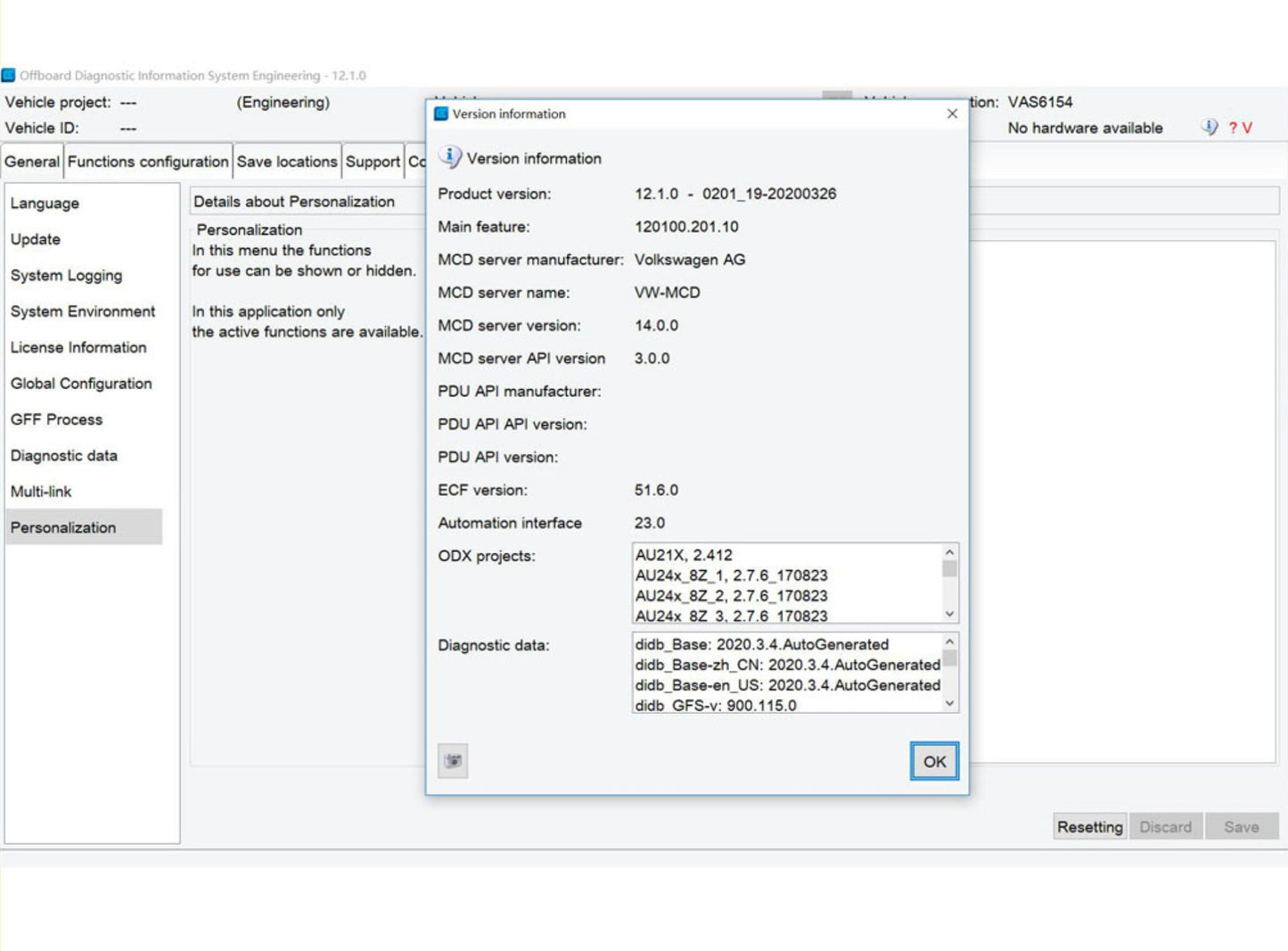 ODIS Engineering 12.1.1 Multilingual Automotive Diagnostic Software