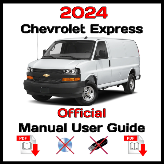 2024 Chevrolet Express Official Manual User Guide