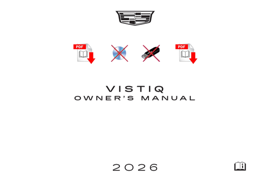 2026 Cadillac VISTIQ Official Manual User Guide
