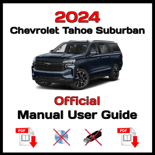 2024 Chevrolet Tahoe Suburban Official Manual User Guide