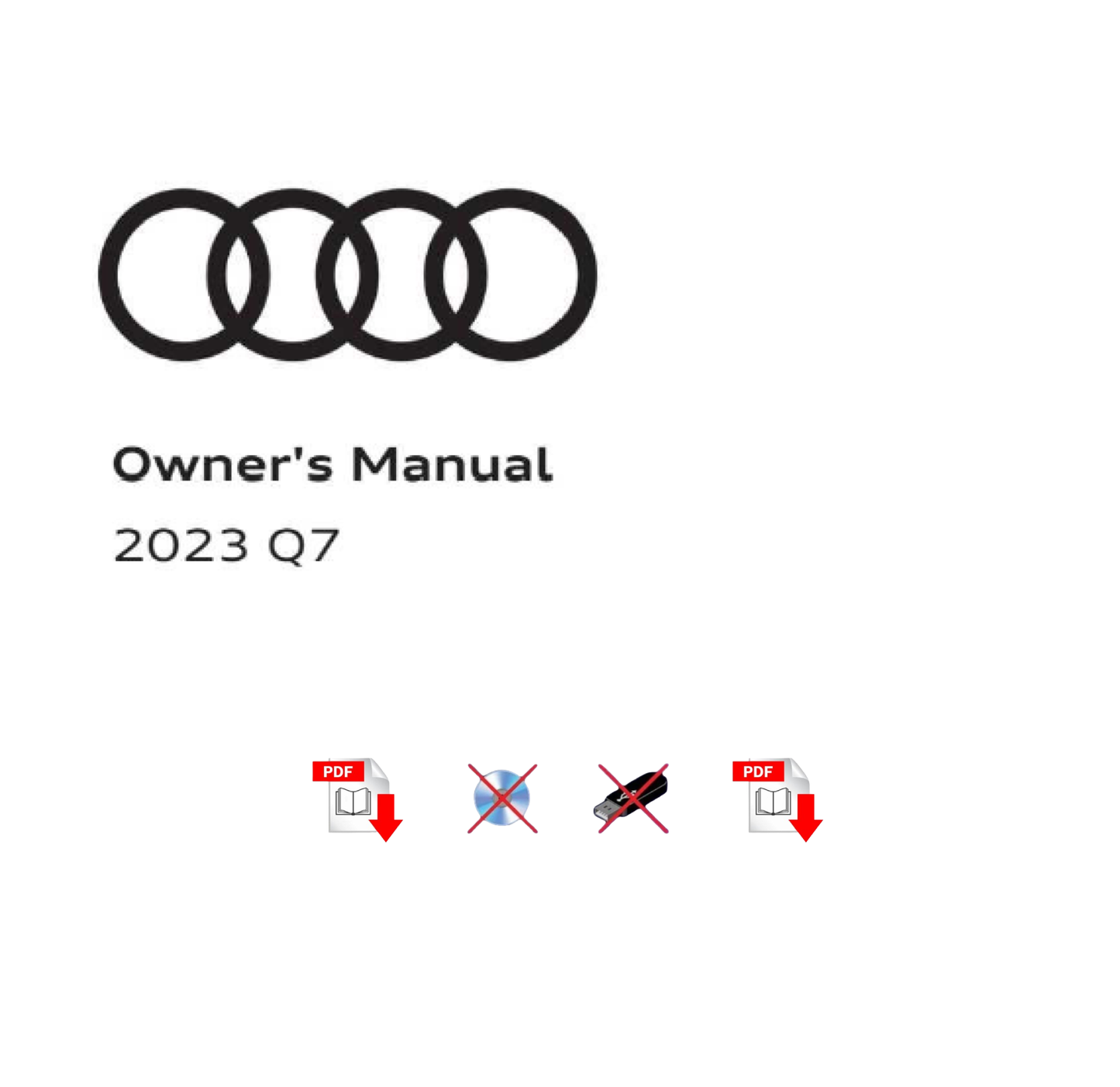 2023 Audi Q7 Owner's Manual User Guide