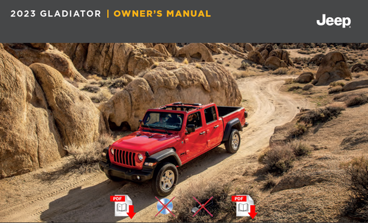 2023 Jeep Gladiator Official Manual User Guide