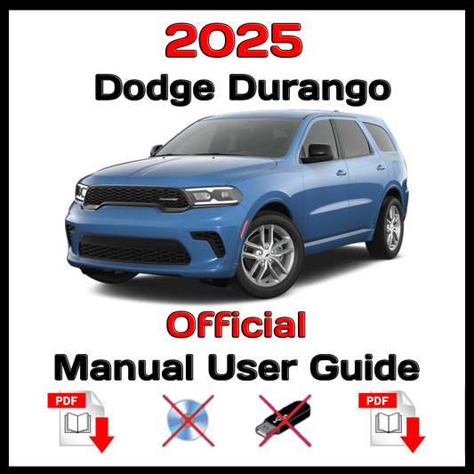 2025 Dodge Durango Official Manual User Guide