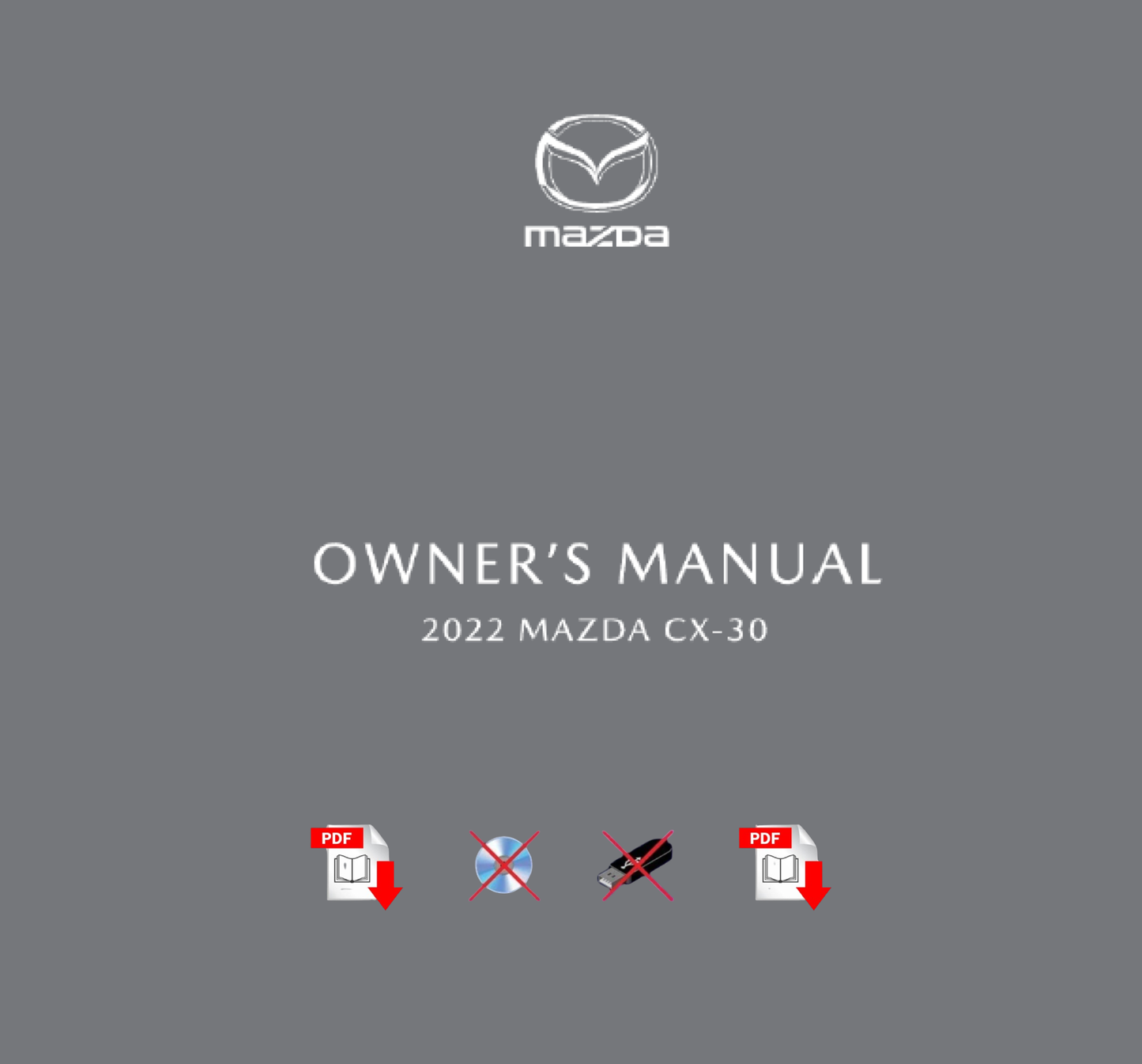 2023 Mazda CX-30 Owner's Manual User Guide