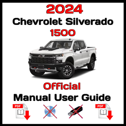 2024 Chevrolet Silverado 1500 Official Manual User Guide