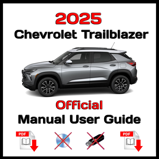 2025 Chevrolet Trailblazer Official Manual User Guide