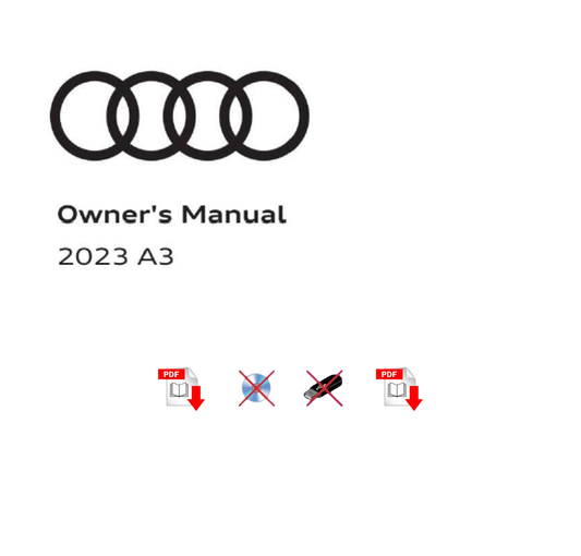 2023 Audi A3 Owner's Manual User Guide