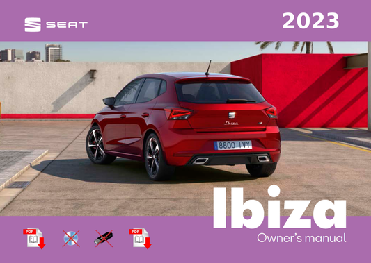 2023 SEAT IBIZA Owner's Manual User Guide