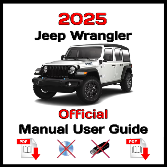 2025 Jeep Wrangler Official Manual User Guide
