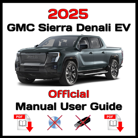 2025 GMC Sierra Denali EV Official Manual User Guide