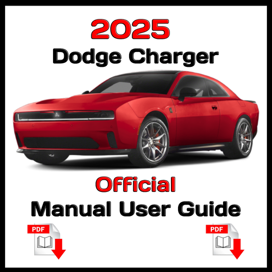 2025 Dodge Charger Official Manual User Guide
