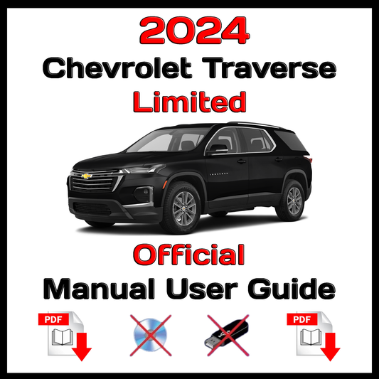 2024 Chevrolet Traverse Limited Official Manual User Guide