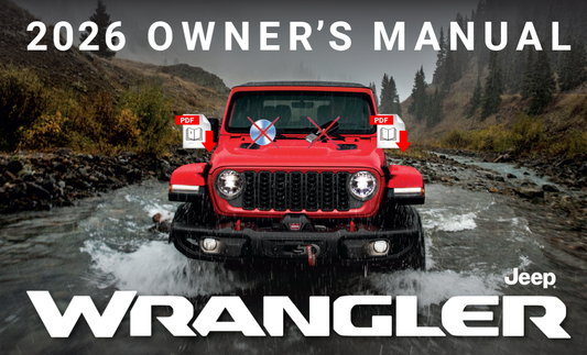 2026 Jeep Wrangler Owner's Manual User Guide