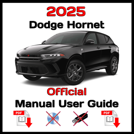 2025 Dodge Hornet Official Manual User Guide