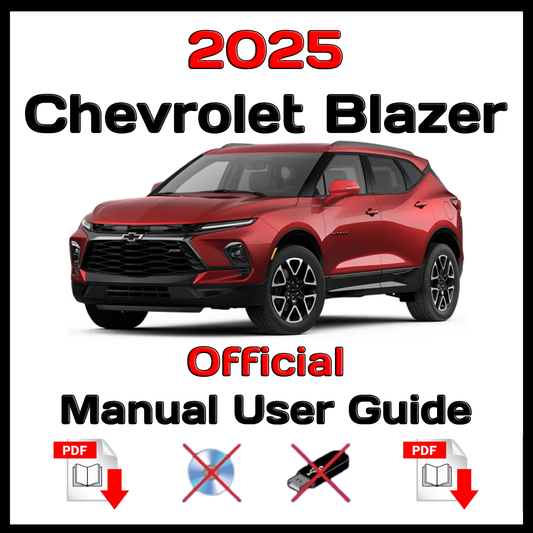 2025 Chevrolet Blazer Official Manual User Guide
