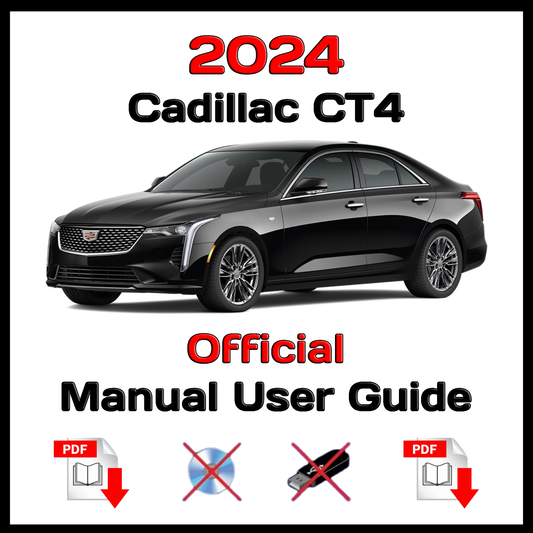 2024 Cadillac CT4 Official Manual User Guide