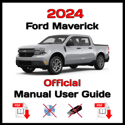 2024 Ford Maverick Official Manual User Guide