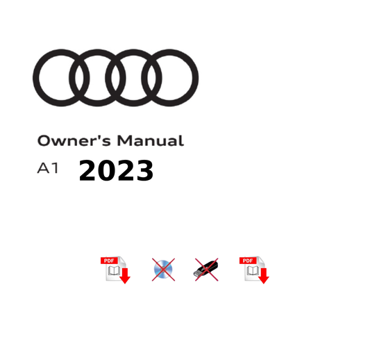2023 Audi A1 Owner's Manual User Guide