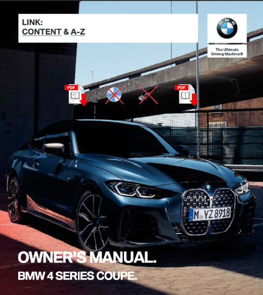 2023 BMW 4 Series Owner's Manual User Guide