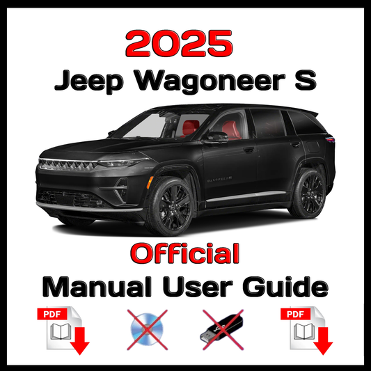 2025 Jeep Wagoneer S Official Manual User Guide